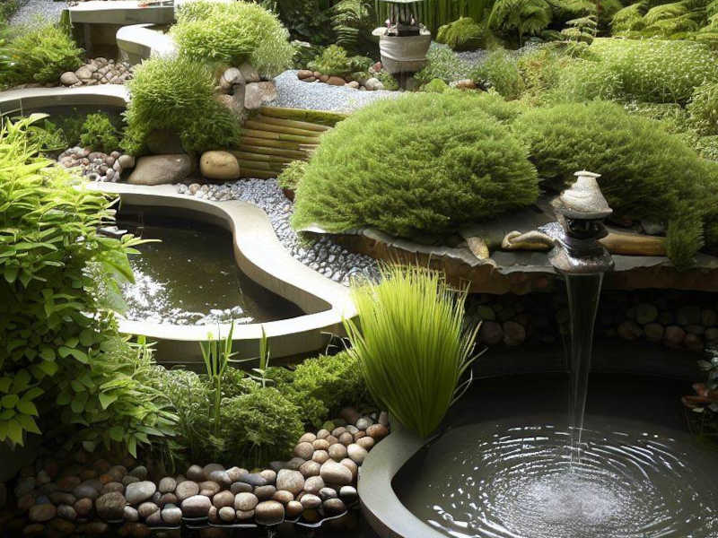 Multi-level pond